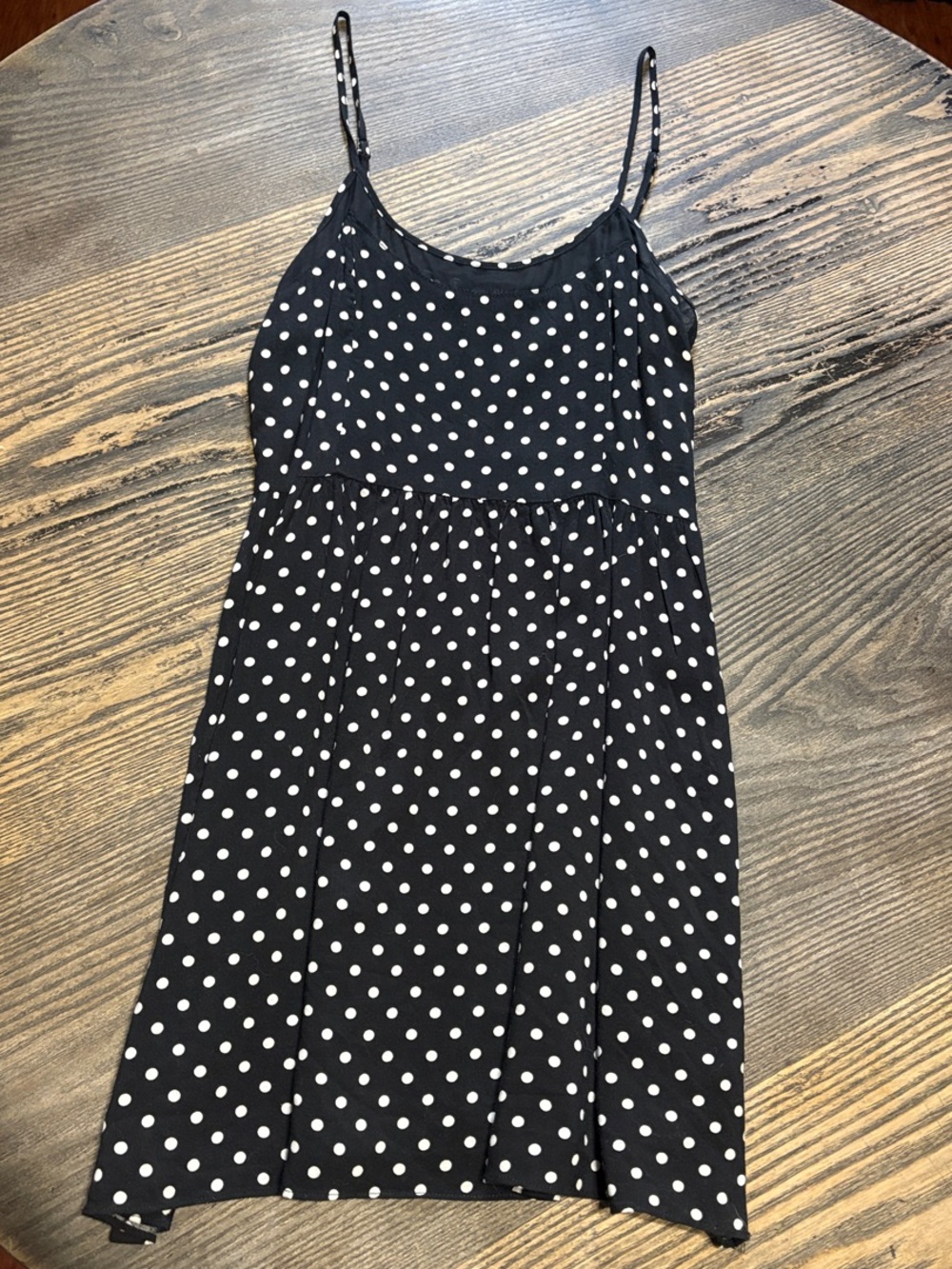 Forever 21 Black and White Polka Dot Mini Dress